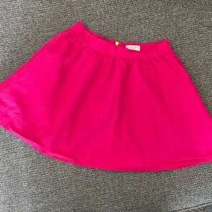 Like new bright pink full skirt